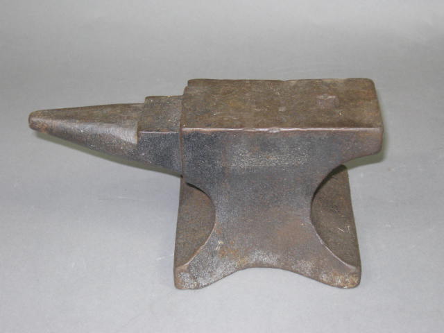 Vtg 12-Pound Blacksmithing Metal Working Tinsmith Jeweler Anvil Forge Antique 2