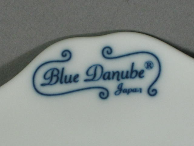 5 New Blue Danube Onion China Japan Au Gratin Bowl Dish Set 6" 7" Lot NO RESERVE 2