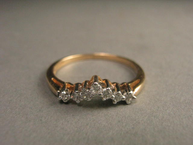 .75 Carat Diamond 14k Yellow White Gold Wedding Engagement Rings Sz 7 Never Worn 7