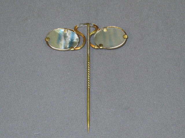 1904 Theodore Roosevelt/Charles Fairbanks Campaign Pince Nez Spectacles Stickpin 2
