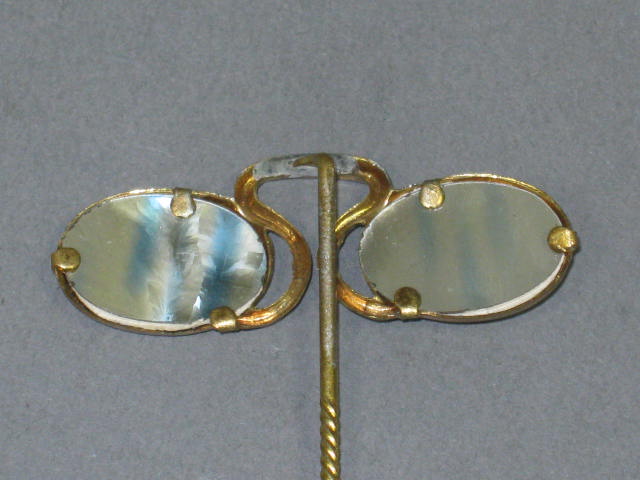 1904 Theodore Roosevelt/Charles Fairbanks Campaign Pince Nez Spectacles Stickpin 3