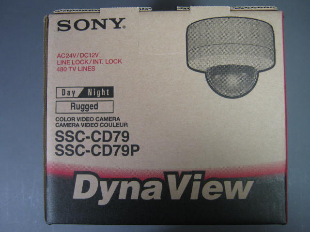 3 Sony SSC-CD79 Dome Color Video Cameras Rugged Day/Night DynaView Security NR! 2