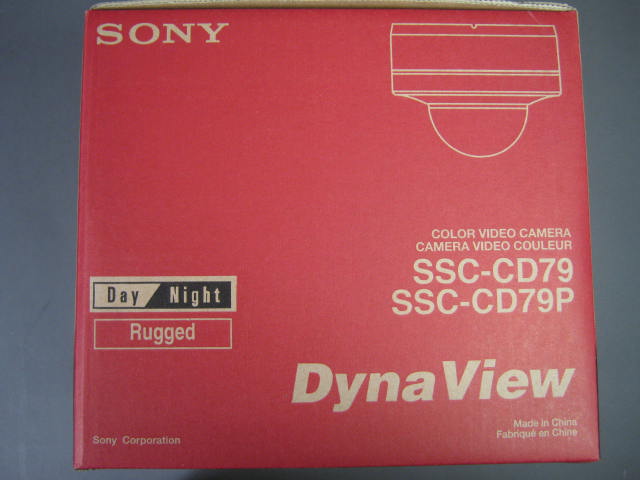 3 Sony SSC-CD79 Dome Color Video Cameras Rugged Day/Night DynaView Security NR! 3