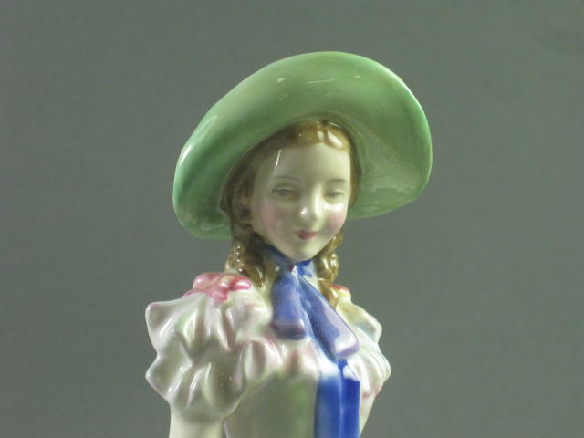 Vtg Royal Doulton England Bone China Figurine Lady Figure Easter Day HN2039 NR! 1
