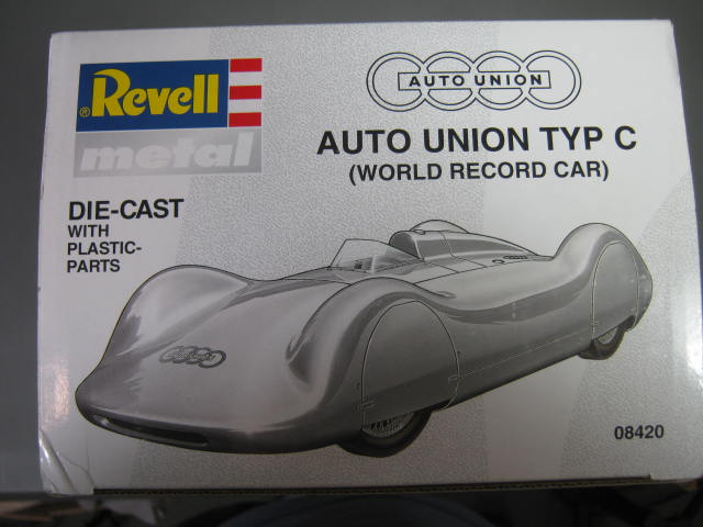 Revell Metal Die-Cast Auto Union TYP C World Record Car 1:18 Scale 08420 NO RES! 4
