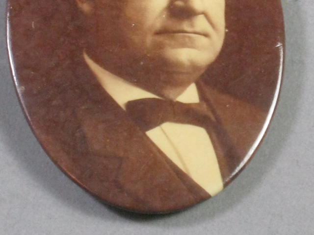 Rare Oval 1908 William Jennings Bryan/Kern Political Campaign Pin Pinback Button 2