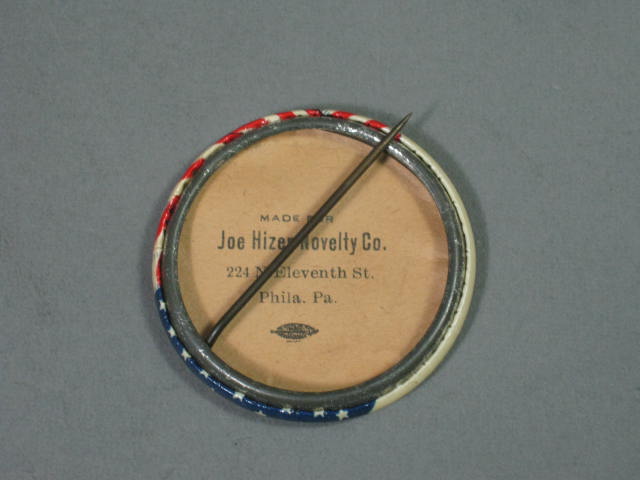1924 Calvin Coolidge/Charles Dawes Campaign Pin Pinback Button W/ Flag 1 3/4" NR 1
