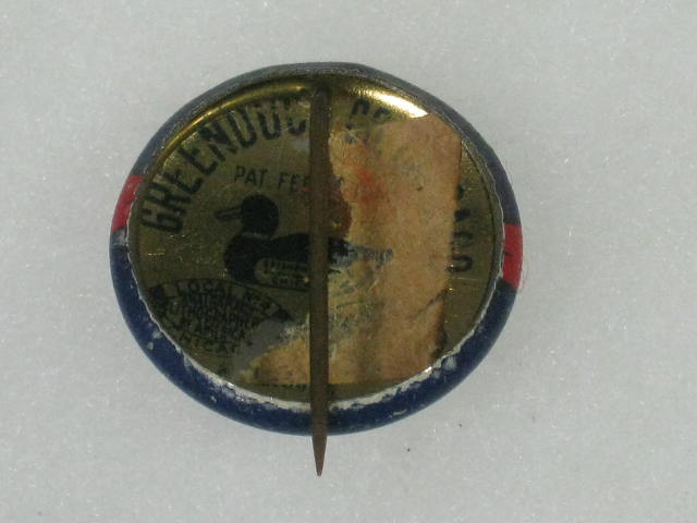 1924 John Davis/Charles Bryan Political Campaign Pin Pinback Button Badge 3/4" 1
