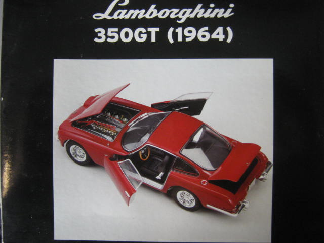 1964 Ricko Lamborghini 350GT Diecast Die-Cast 1:18 Scale Car RARE In Box Red NR! 5