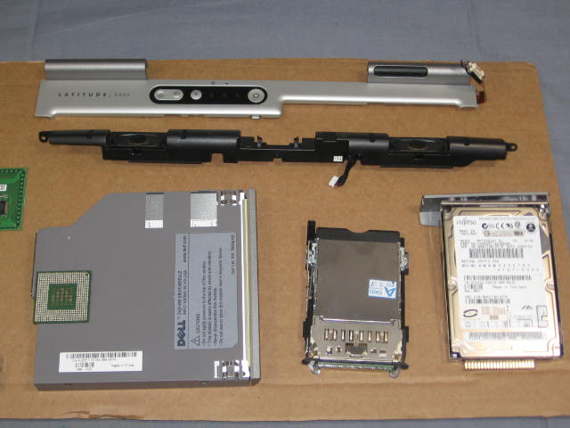 Dell Latitude D800 Laptop Parts P4 Video Card Battery 4