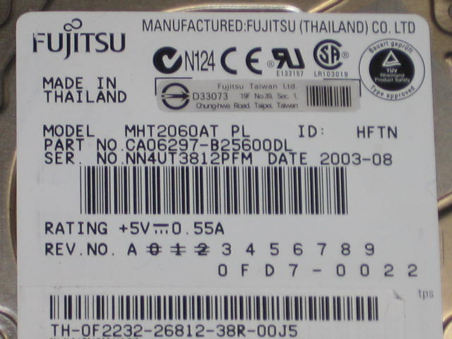 Dell Latitude D800 Laptop Parts P4 Video Card Battery 5