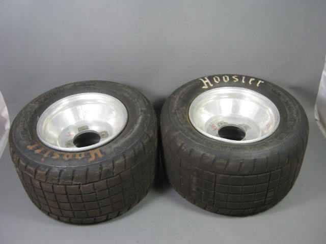2 Rear ATV Wheel Hoosier M-O9 59/8.0-10 Dirt Tire Mitchell Race Rim Med Honda NR