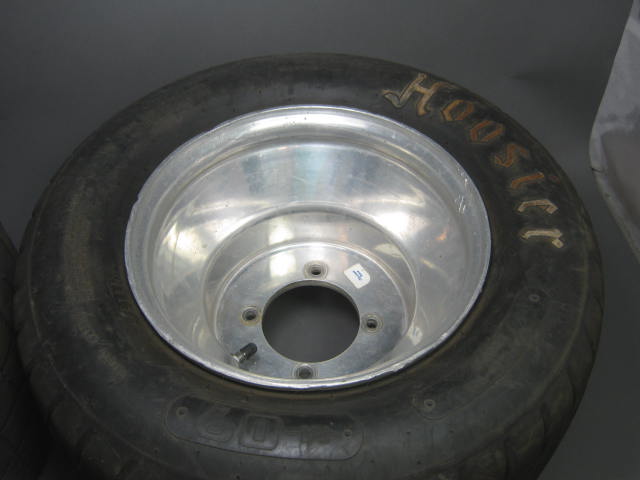 2 Rear ATV Wheel Hoosier M-O9 59/8.0-10 Dirt Tire Mitchell Race Rim Med Honda NR 5