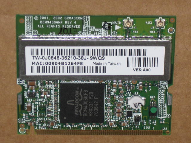 Dell Latitude D800 Laptop Parts P4 Video Card Battery 10
