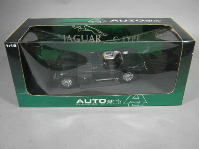 AUTOart Jaguar C Type Green 1:18 Scale Diecast Die-Cast In Box No Reserve