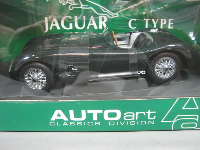 AUTOart Jaguar C Type Green 1:18 Scale Diecast Die-Cast In Box No Reserve 1