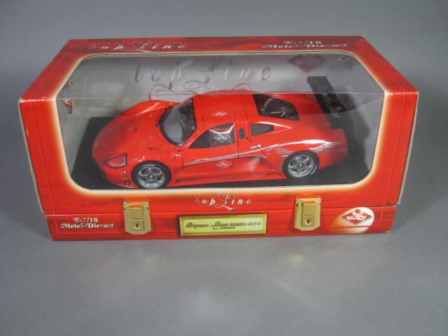 Guiloy Hispano Luiza HS21-GTS Red 68503 1/18 Scale Diecast Metal In Box No Res!