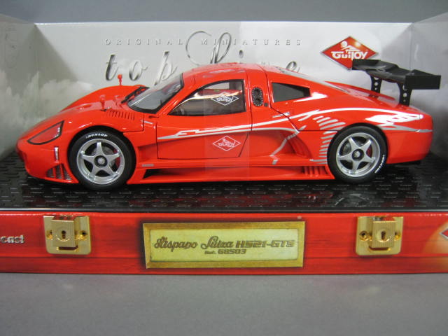 Guiloy Hispano Luiza HS21-GTS Red 68503 1/18 Scale Diecast Metal In Box No Res! 1
