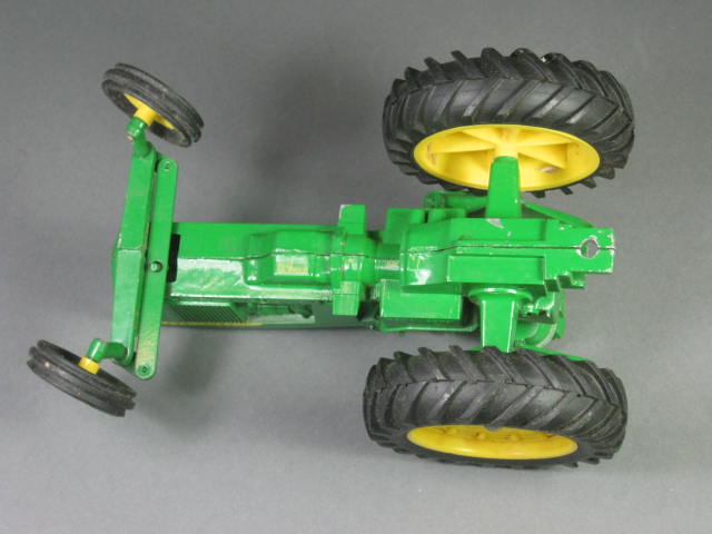 Vtg Ertl John Deere Tin Metal Toy Lot Tractor 112 Chuck Wagon Hay Baler Plow NR! 5