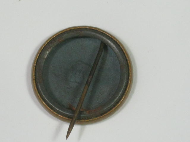 1928 Alfred Al E Smith/Robinson Jugate Ribbon Campaign Pin Pinback Button 7/8" 1