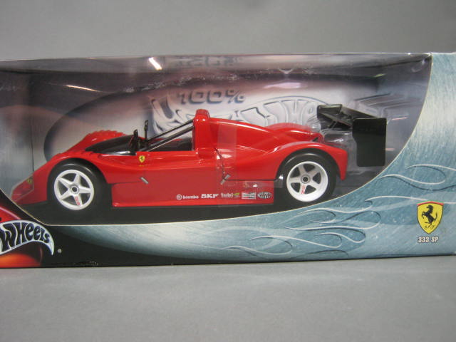 3 Hotwheels Ferrari 333SP 575MM 550 Barchetta Pininfarina Diecast 1:18 Scale NR! 2