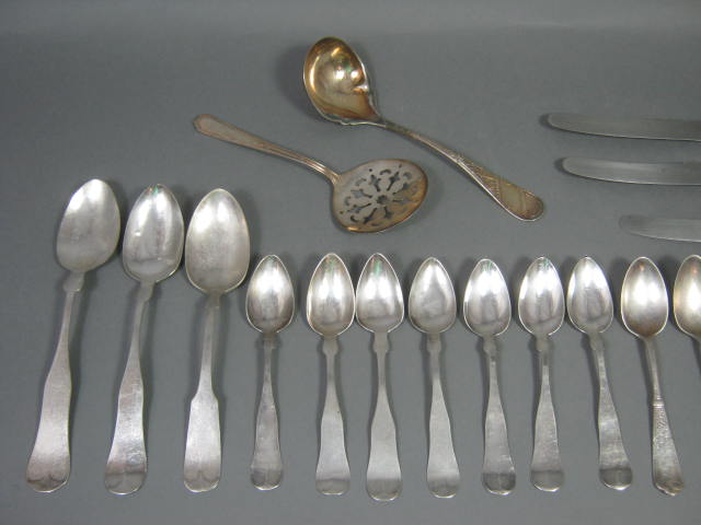 Vtg Flatware 46 Forks Spoons Knives 1847 Rogers Bros Sons A1 Reed Barton Antique 3