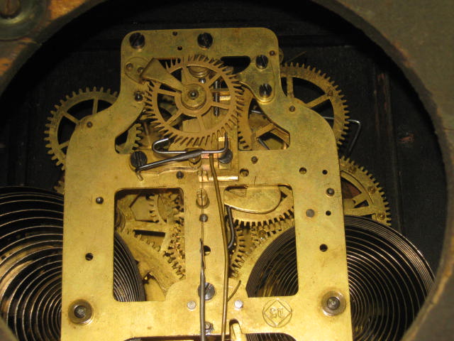 Vtg Antique Seth Thomas Adamantine 8-Day Shelf Mantle Mantel Clock 102 1898 Lion 7