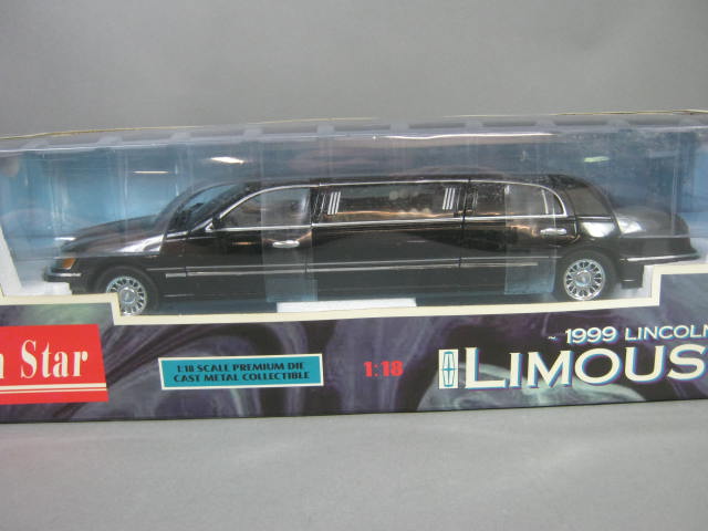 2 Sun Star 1966 Mercedes-Benz 600 1999 Lincoln Limousine 1:18 Scale Diecast NR! 7