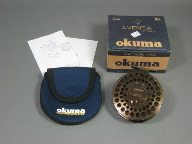 NEW Okuma Aventa VT 1002 Center Pin Float Fishing Reel 4.5" Diameter No Reserve!