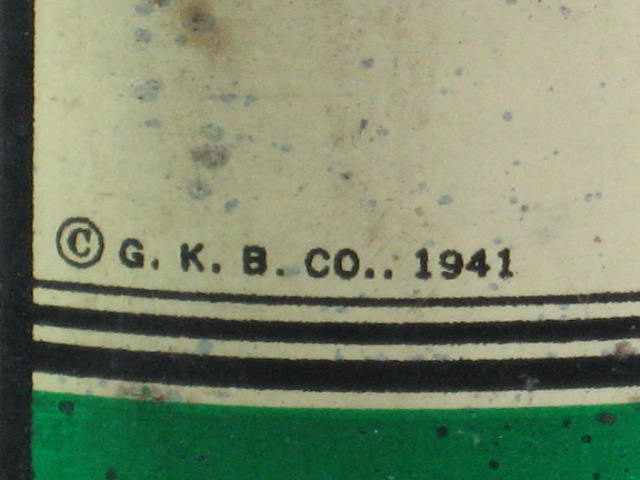 Vintage 16 0z Krueger Cream Ale Cone Top Beer Can NR 6