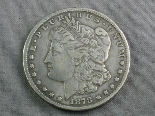 2 1878  Morgan Silver Dollars Coins Carson City CC + S 2