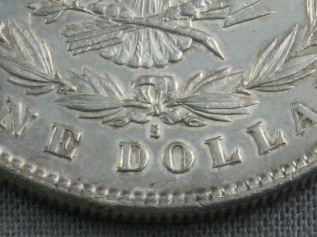 2 1878  Morgan Silver Dollars Coins Carson City CC + S 8
