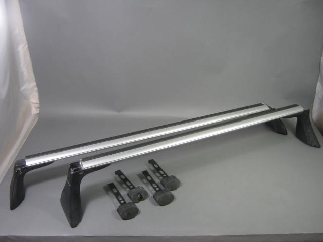 Porsche 911 Carrera Roof Rack Transport System Cross Bars 996 997 Coupe Silver