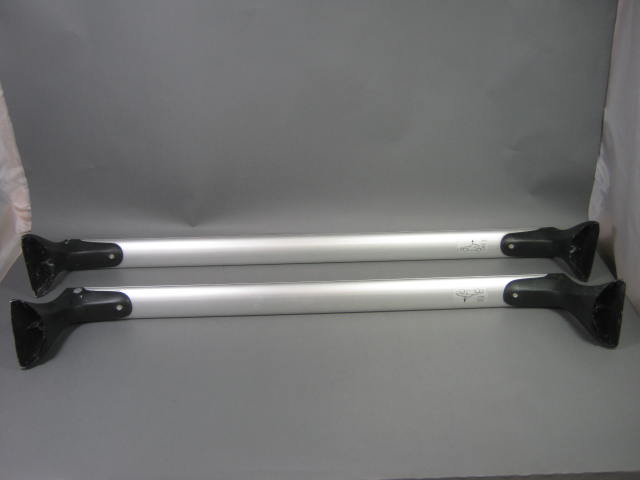 Porsche 911 Carrera Roof Rack Transport System Cross Bars 996 997 Coupe Silver 2