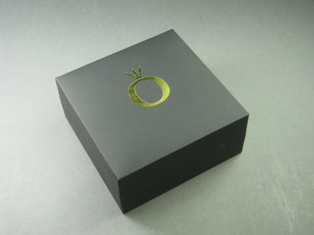 Authentic Pandora Sterling Silver Bracelet W/ 3 925 ALE Murano Glass Beads + Box 6