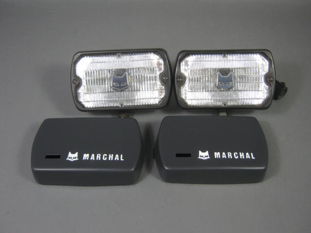 SEV Marchal Fog/Driving Lights W/Covers Ford Mustang Thunderbird Lincoln 1979-86