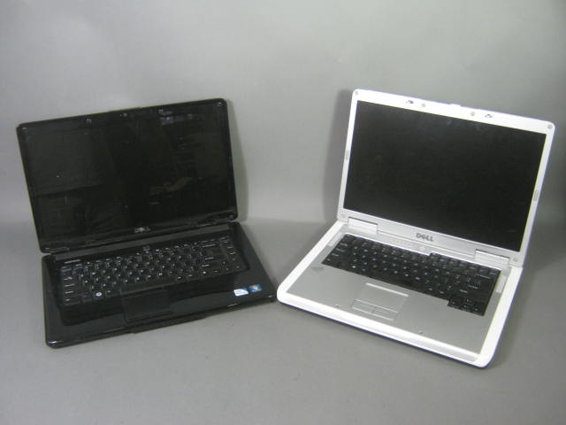 2 Dell Inspiron Laptop Computers 1501 1545 Parts Repair Only As Is NO Hard Drive