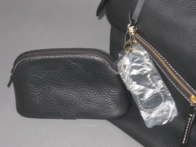 NEW Black Leather Dooney & Bourke Mary Handbag Shoulder Bag Purse CE47C-BL NR! 1