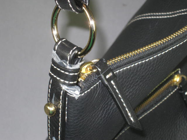 NEW Black Leather Dooney & Bourke Mary Handbag Shoulder Bag Purse CE47C-BL NR! 2