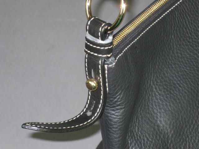NEW Black Leather Dooney & Bourke Mary Handbag Shoulder Bag Purse CE47C-BL NR! 3