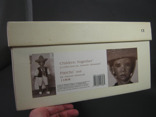 1994/95 Annette Himstedt Puppen Kinder Pancho Children Together Series + COA Box 9
