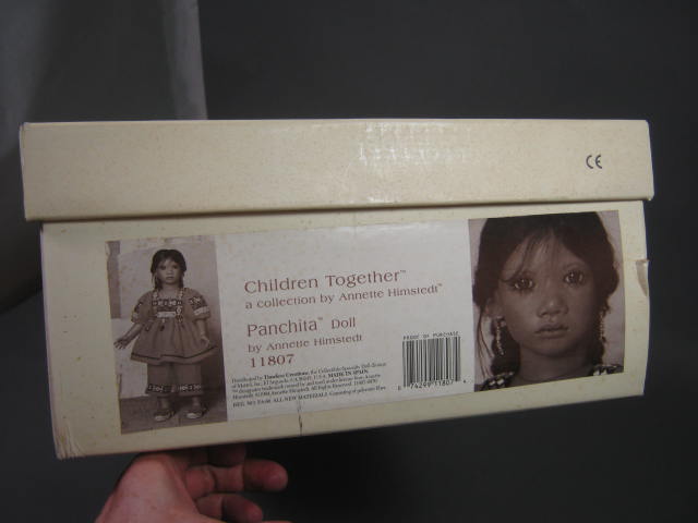 1994/95 Annette Himstedt Puppen Kinder Panchita Children Together Series COA Box 7