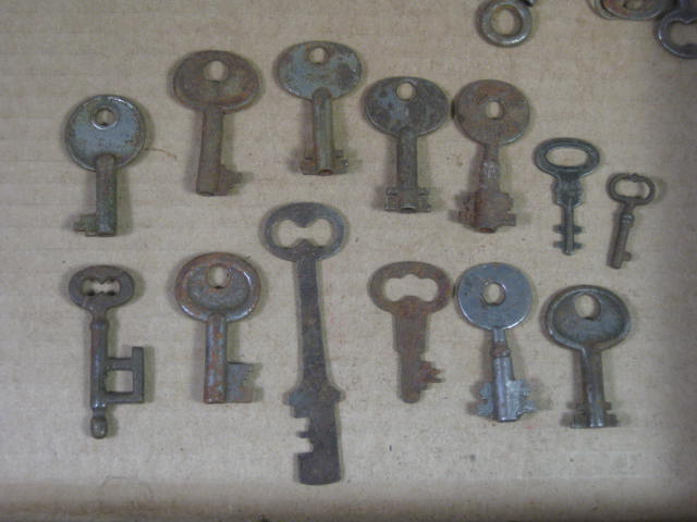 Vtg Antique Skeleton Key Lock Padlock Lot Ilco Corbin Yale Towne Slaymaker Elgin 14