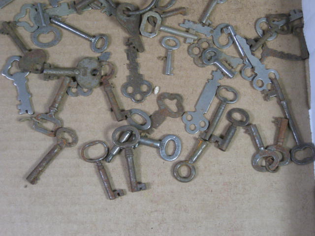 Vtg Antique Skeleton Key Lock Padlock Lot Ilco Corbin Yale Towne Slaymaker Elgin 15