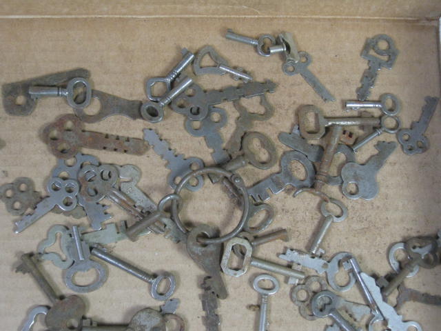 Vtg Antique Skeleton Key Lock Padlock Lot Ilco Corbin Yale Towne Slaymaker Elgin 16