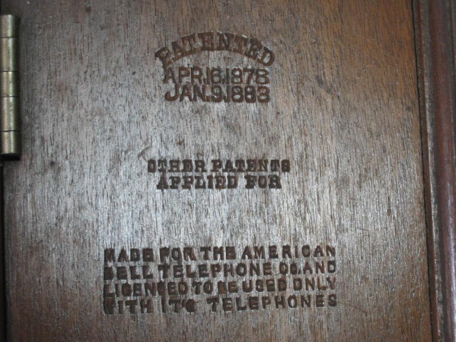 Vtg Antique Western Electric Crank Phone Ringer Bell Box 3 Bar Magneto Generator 4