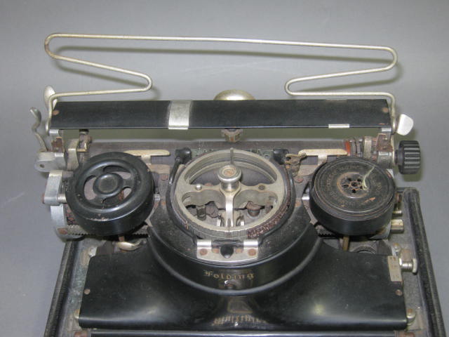 Vtg 1920s Hammond Multiplex Folding Portable Manual Typewriter Serial F238938 G3 1