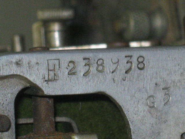 Vtg 1920s Hammond Multiplex Folding Portable Manual Typewriter Serial F238938 G3 6