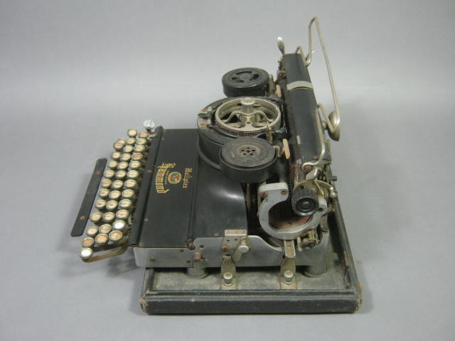 Vtg 1920s Hammond Multiplex Folding Portable Manual Typewriter Serial F238938 G3 7