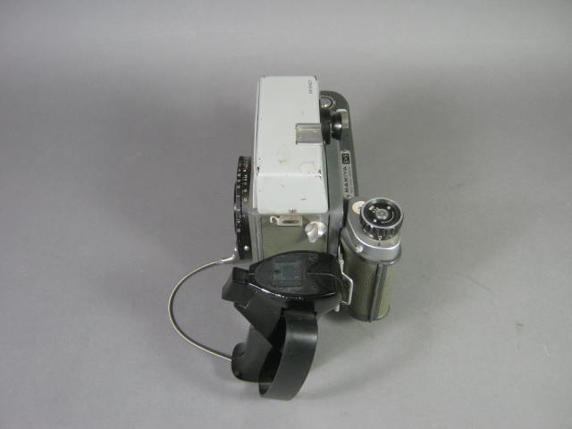 Vtg Mamiya Medium Format 120 Camera +Sekor 65mm f/6.3 Lens 6x9 Roll Film Adapter 2